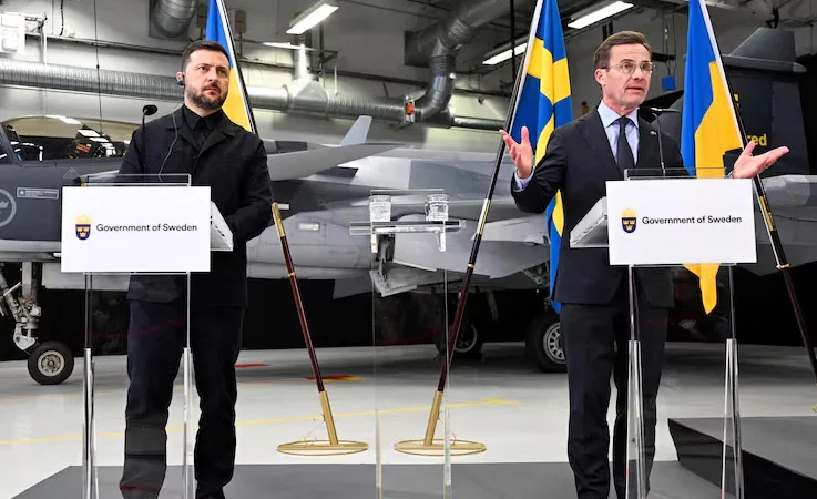 Sweden Ready to Sell 150 Gripen-E Fighter Jets to Ukraine 3 Breaking News in Aviation Defence Industry and Tourism TF6000 Sweden Ready to Sell 150 Gripen-E Fighter Jets to Ukraine